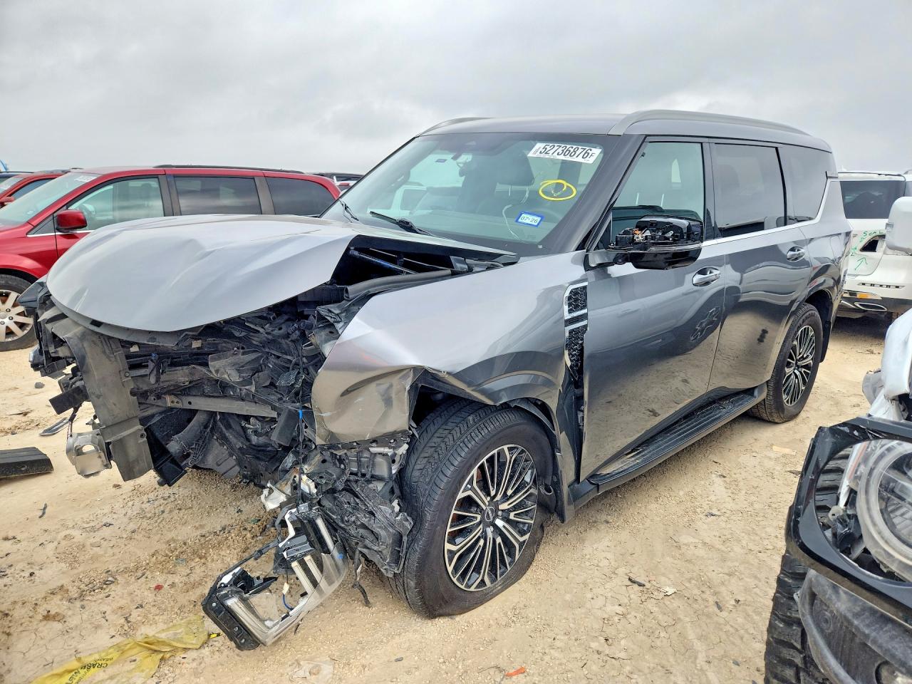 2025 Nissan Armada SL, VIN JN8AY3BA7S9000648 — Front end