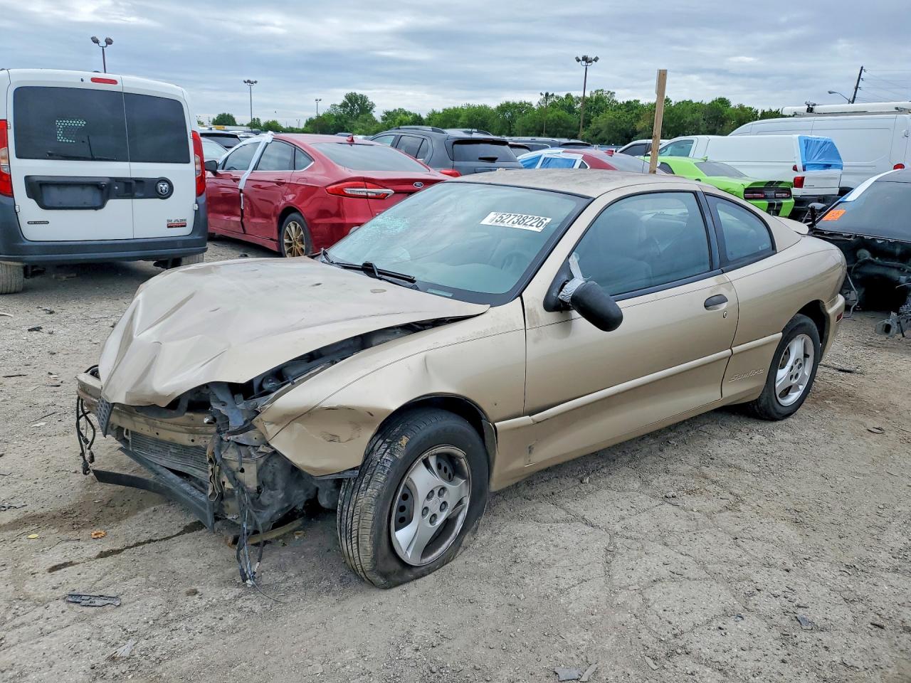 2005 Pontiac Sunfire, VIN 3G2JB12F45S203029 — Перед