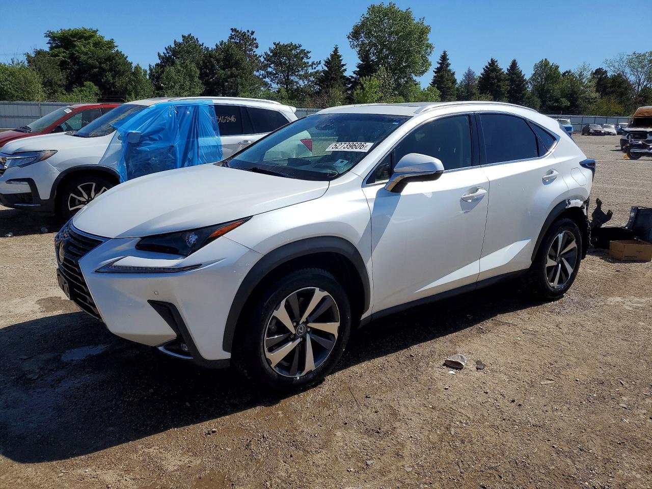 2018 Lexus NX 300 F Sport, VIN JTJBARBZXJ2160153 — Rear end