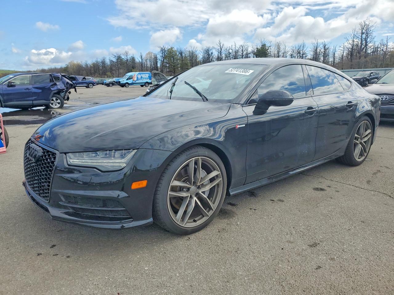 2016 Audi A7 Premium Plus, VIN WAUWGAFC7GN078931 — Frame damage