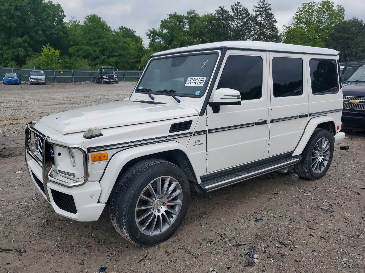 2014 Mercedes-Benz G 63 AMG, VIN WDCYC7DF3EX219268 — Minor dents and scratches
