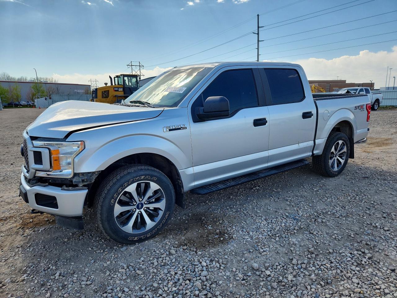 2019 Ford F-150 XL, VIN 1FTEW1EP5KFC46414 — Front end
