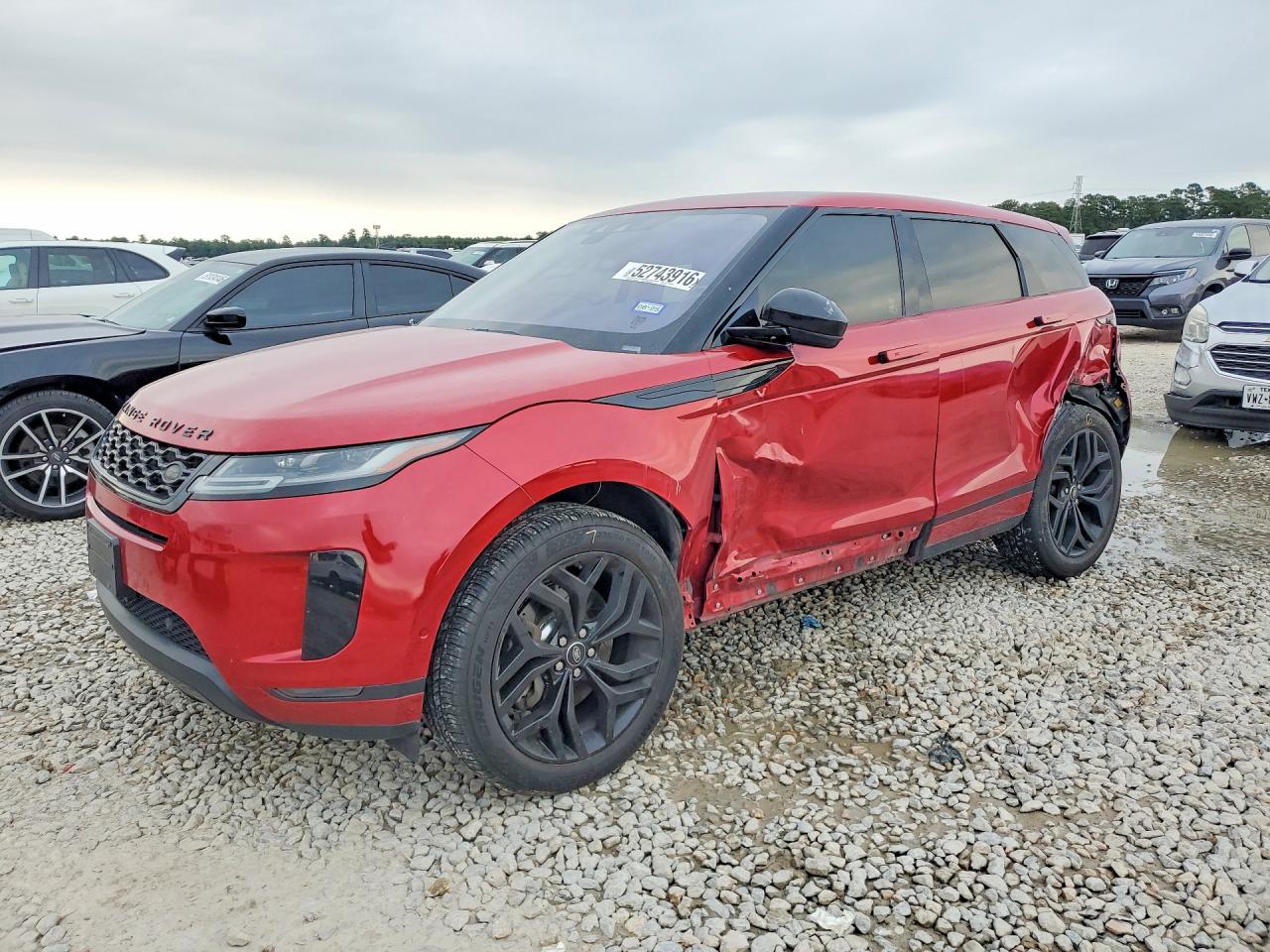2020 Land Rover Range Rover Evoque SE, VIN SALZP2FXXLH058330 — Side