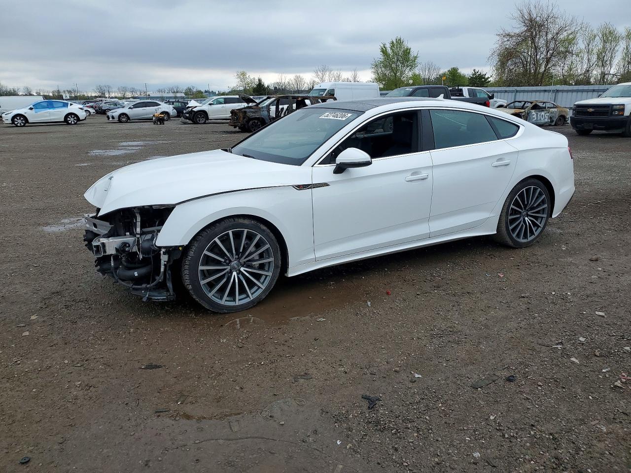 2020 Audi A5 Sportback Prestige, VIN WAUFNCF59LA008187 — Front end