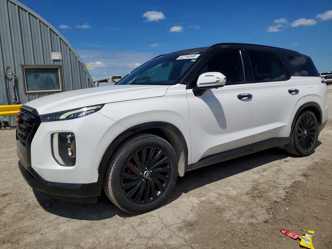 2020 Hyundai Palisade Limited, VIN KM8R5DHE0LU108546 — Rear end
