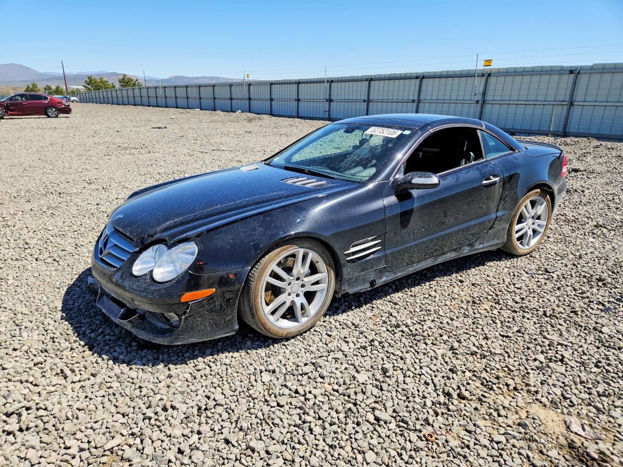 2008 Mercedes-Benz SL 550, VIN WDBSK71F08F141754 — Front end