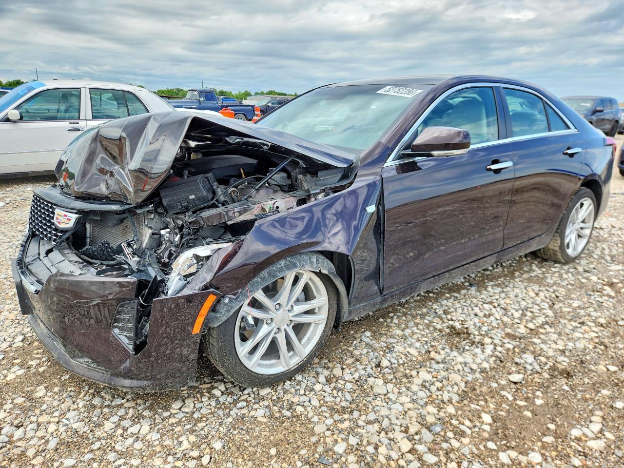 2020 Cadillac CT4 Luxury, VIN 1G6DA5RK3L0151552 — Front end