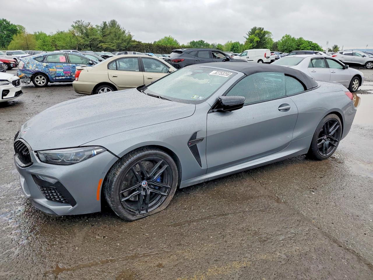 2023 BMW M8 Competition, VIN WBSDZ0C07PCL76053 — Side