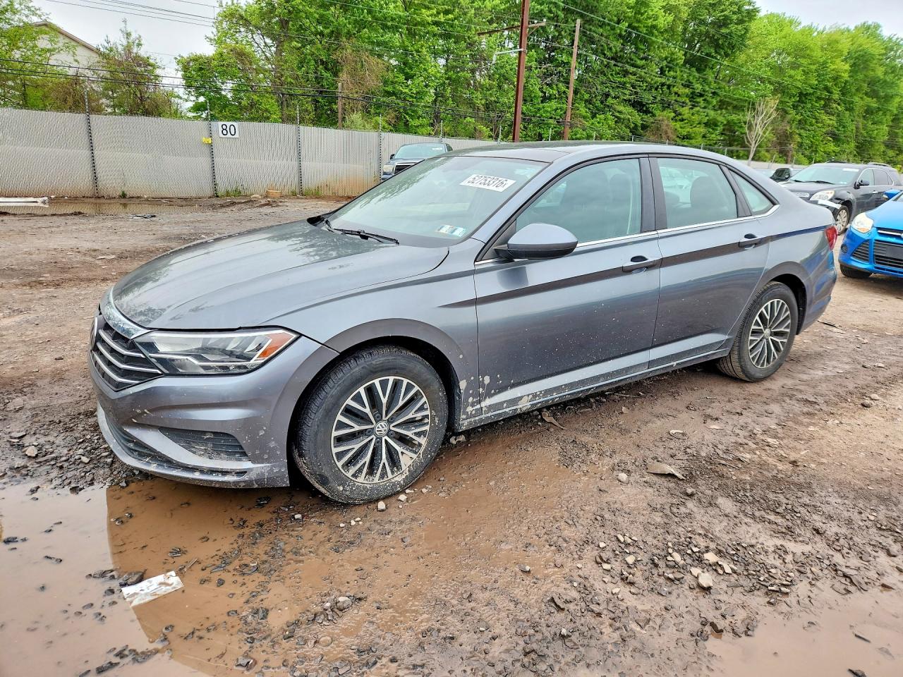 2019 Volkswagen Jetta S, VIN 3VWC57BU5KM009183 — Engine fire