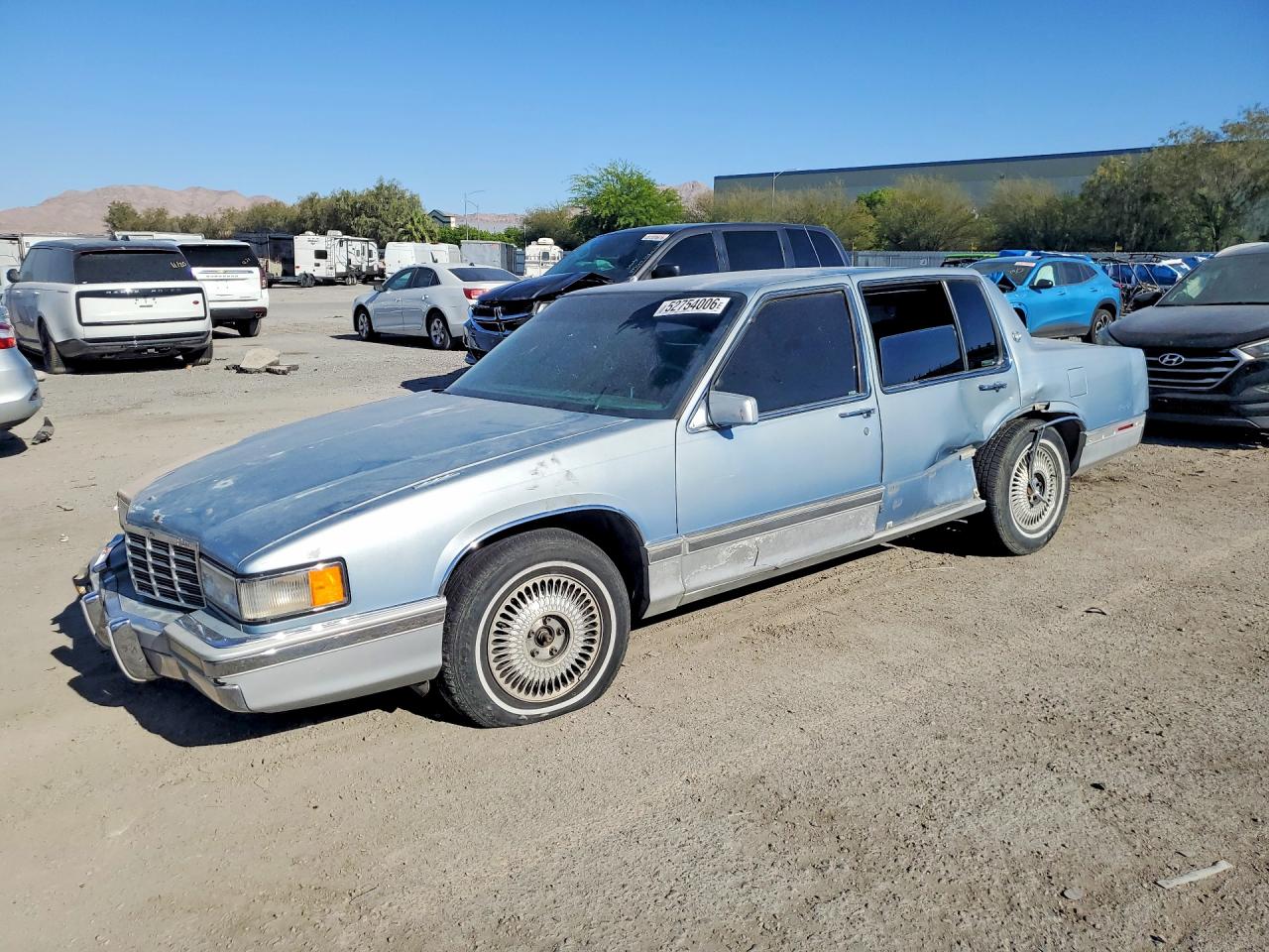 1991 Cadillac DeVille, VIN 1G6CD53B5M4265557 — Бок