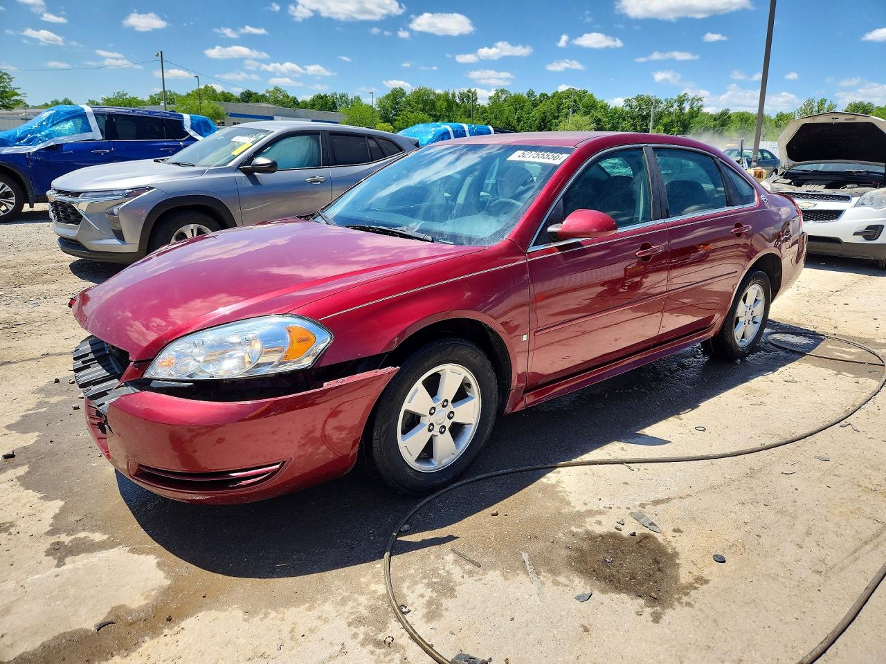 2009 Chevrolet Impala LT, VIN 2G1WT57K191263162 — Front end