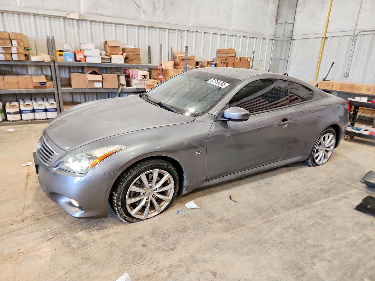 2014 Infiniti Q60, VIN JN1CV6EL2EM130448 — Undercarriage