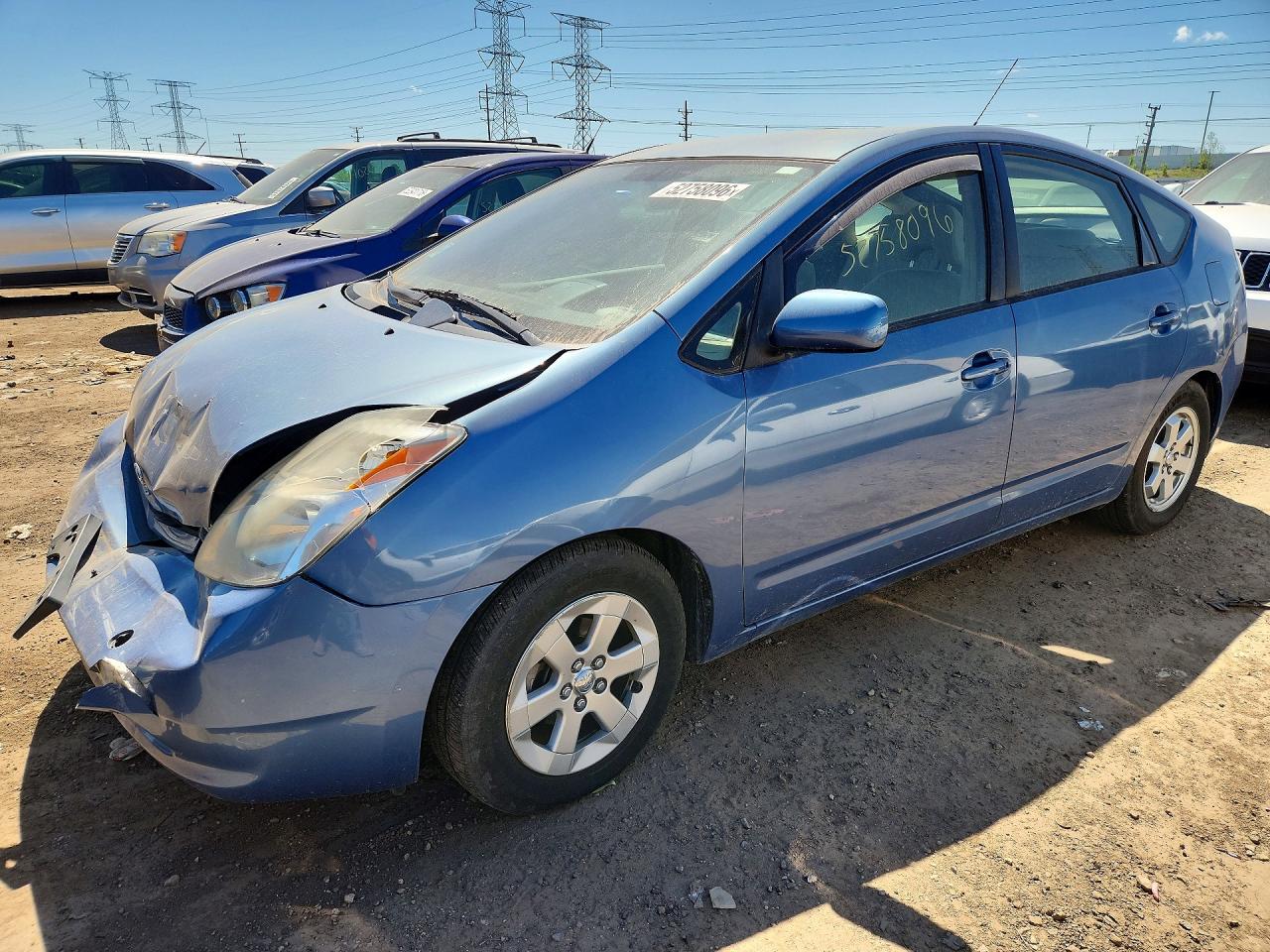 2005 Toyota Prius, VIN JTDKB20U353113495 — Front end