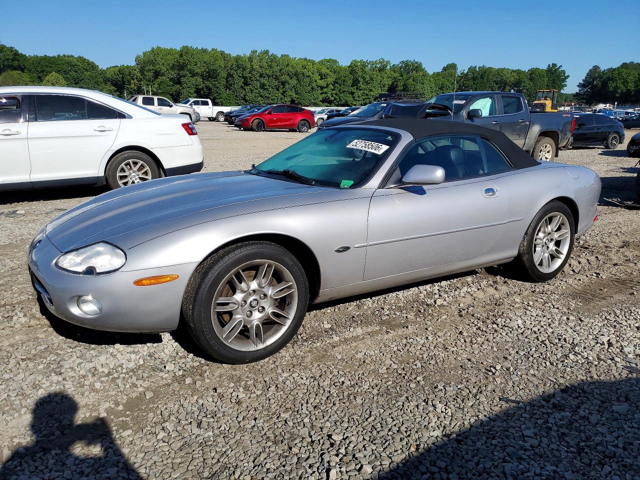 2002 Jaguar XK, VIN SAJDA42C02NA29098 — Rear end