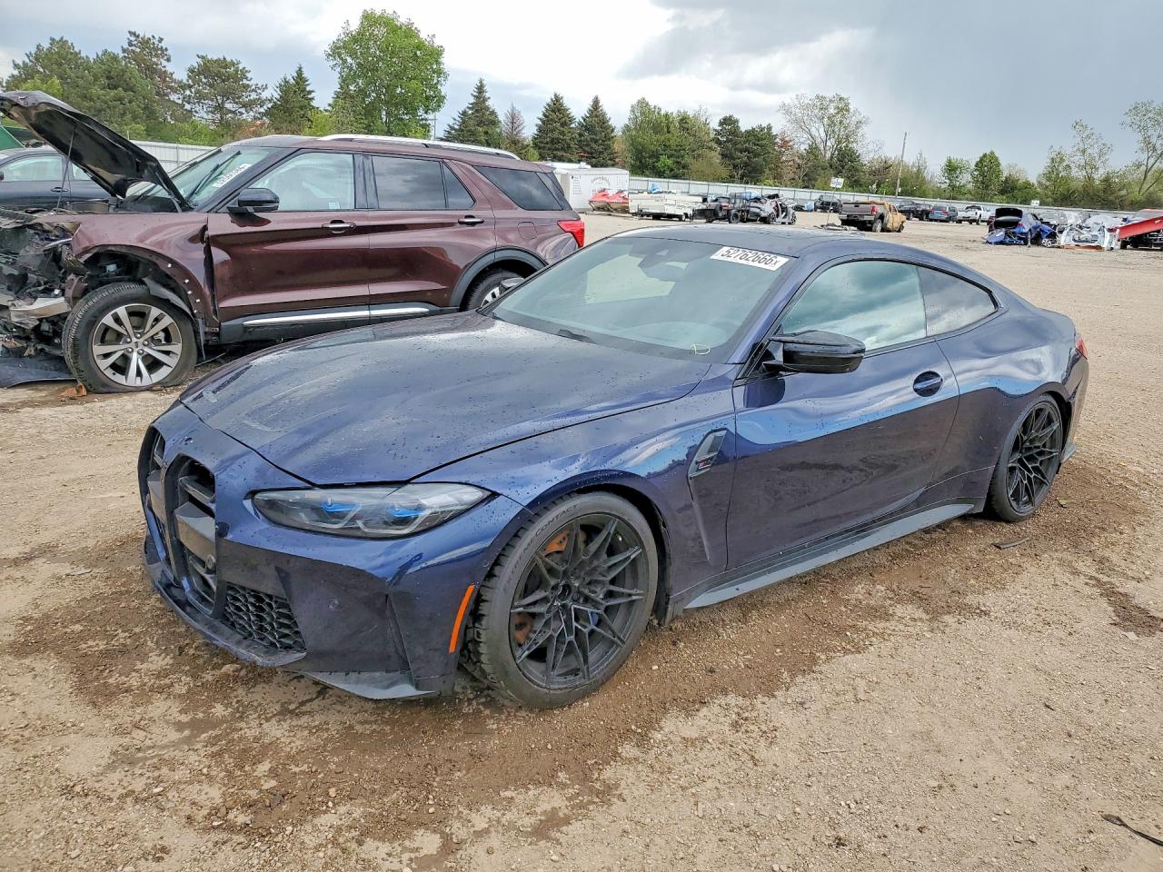 2023 BMW M4 Competition xDrive, VIN WBS43AZ03PCM20306 — Front end