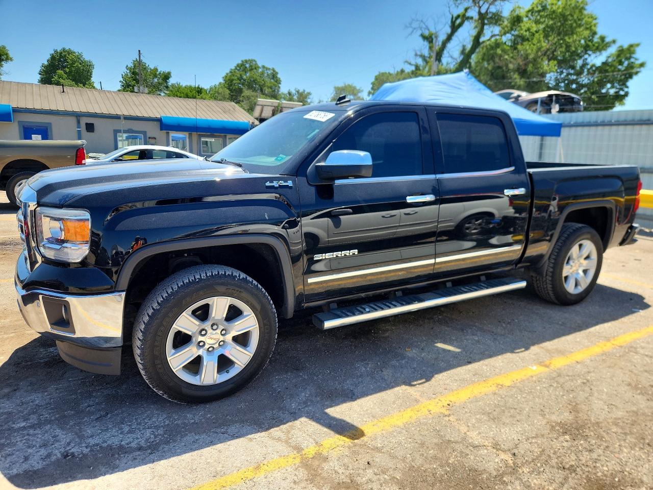 2014 GMC Sierra 1500 SLT, VIN 3GTU2VEC2EG544613 — Hail