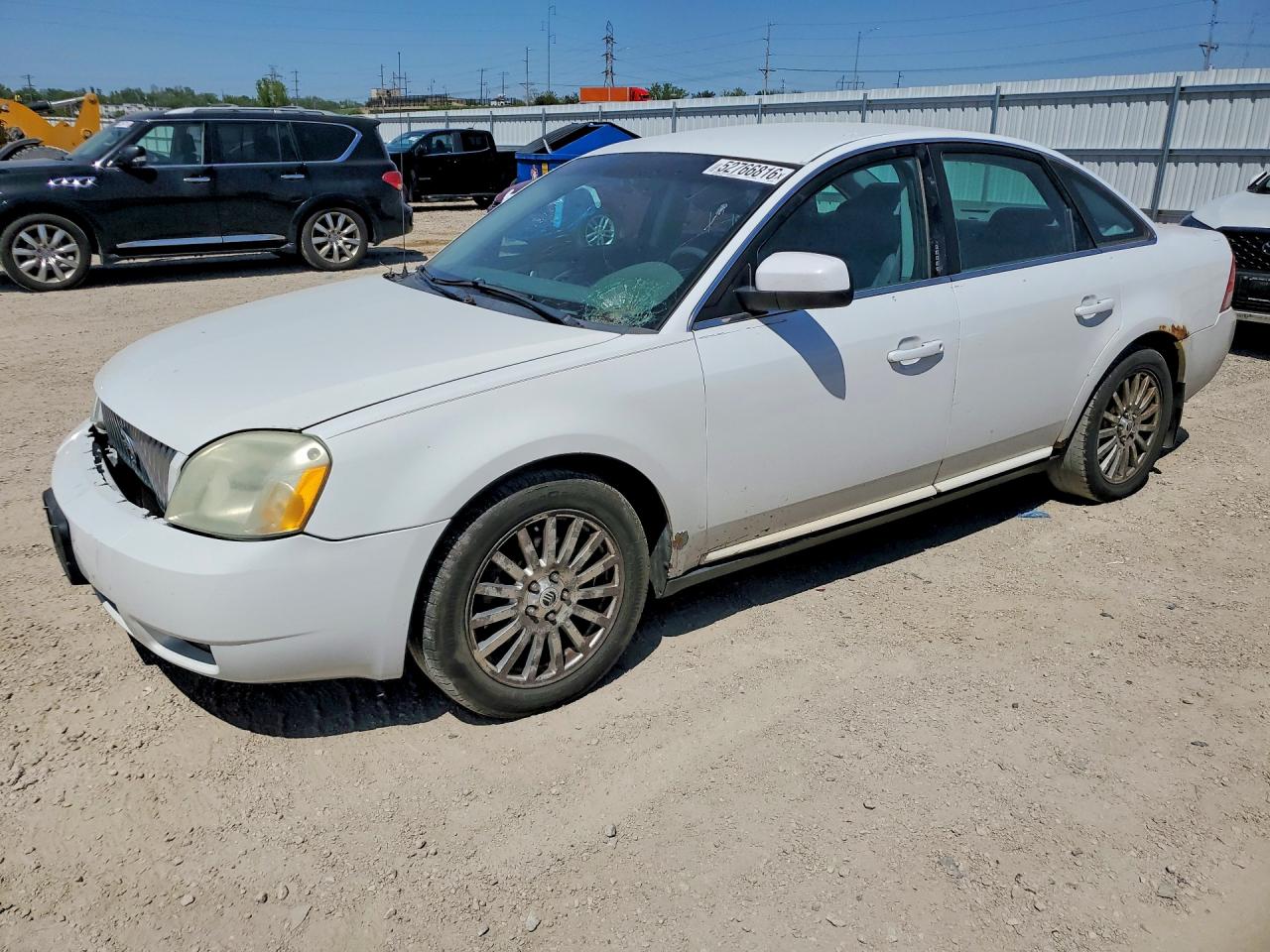 2007 Mercury Montego Premier, VIN 1MEHM42187G613567 — Hail