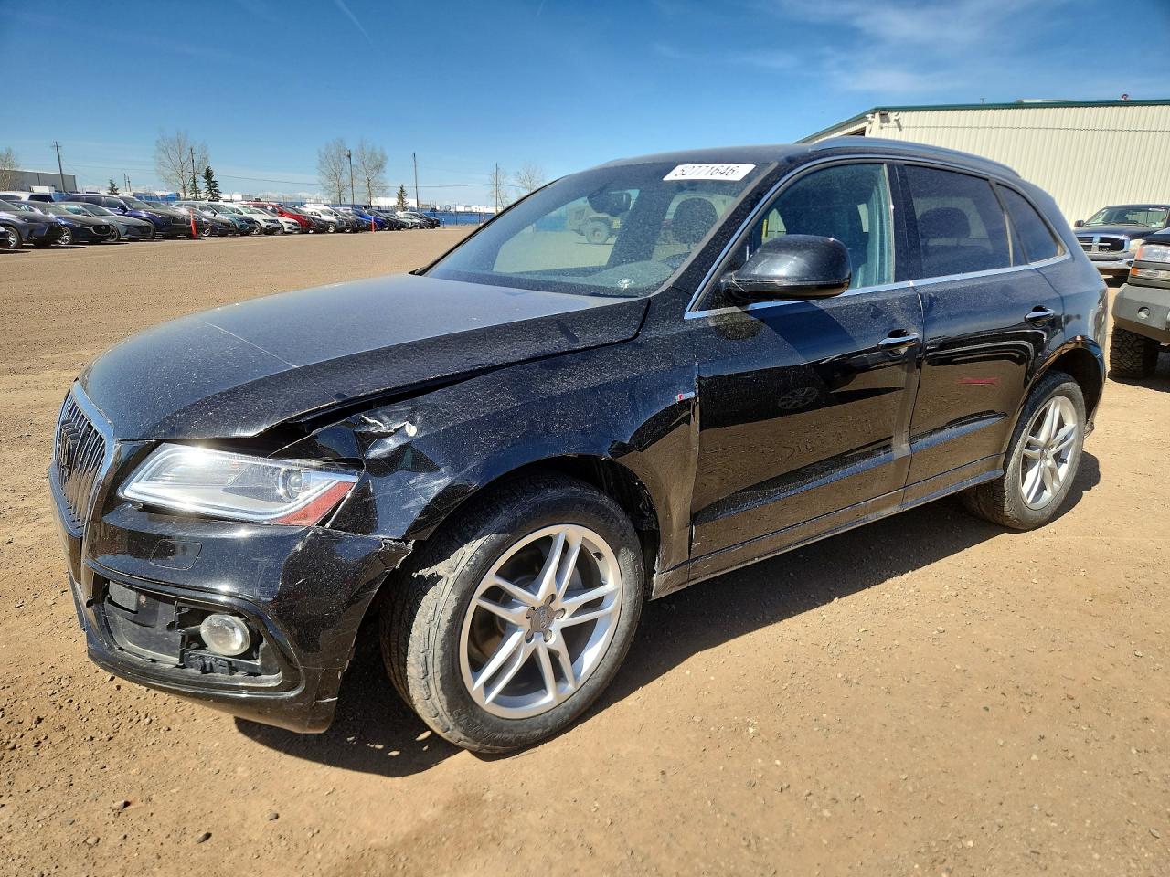 2015 Audi Q5 Premium Plus, VIN WA1WFCFPXFA079415 — Vandalism