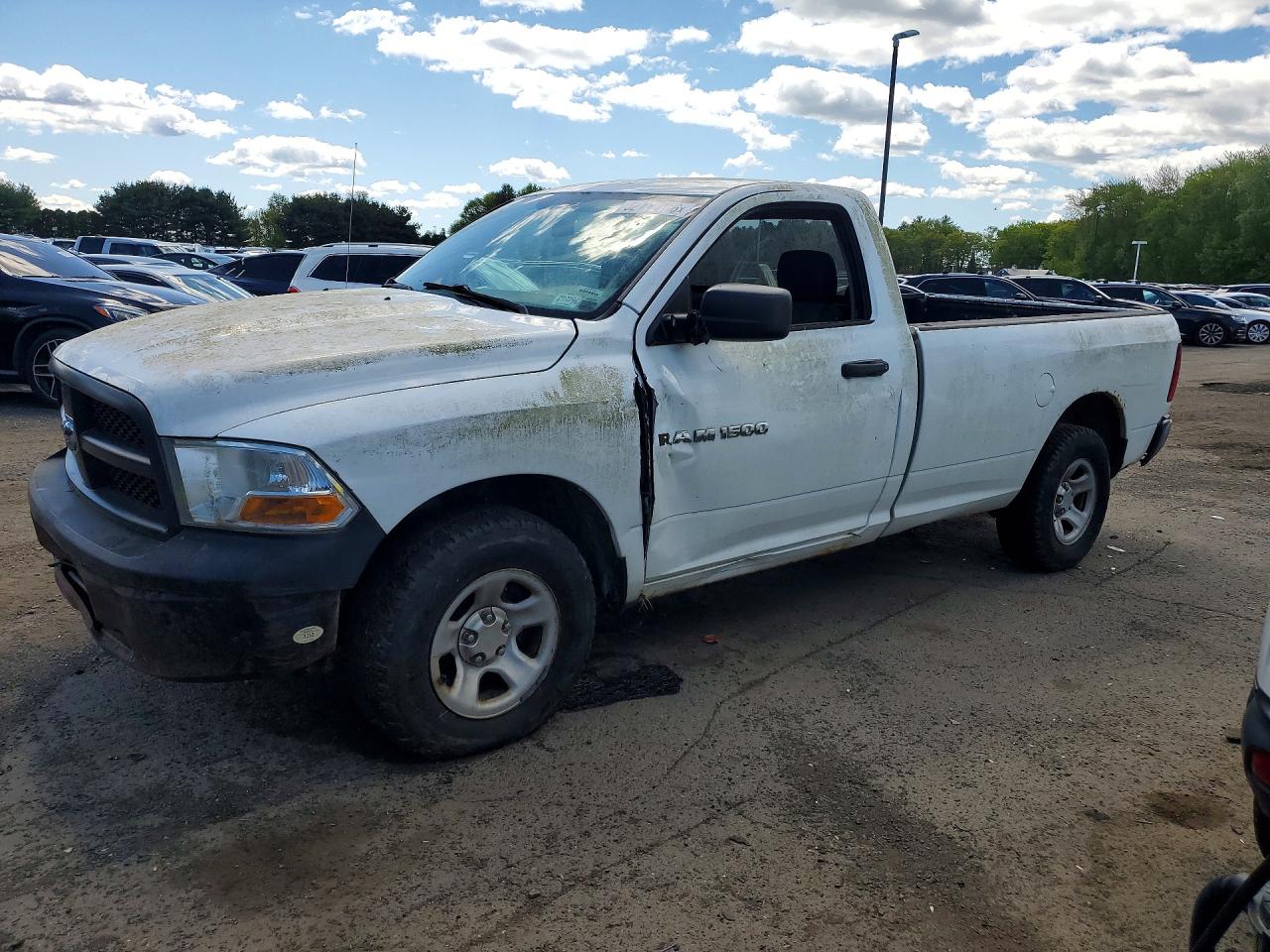 2012 Dodge RAM, VIN 3C6JD7DP5CG209024 — Бок