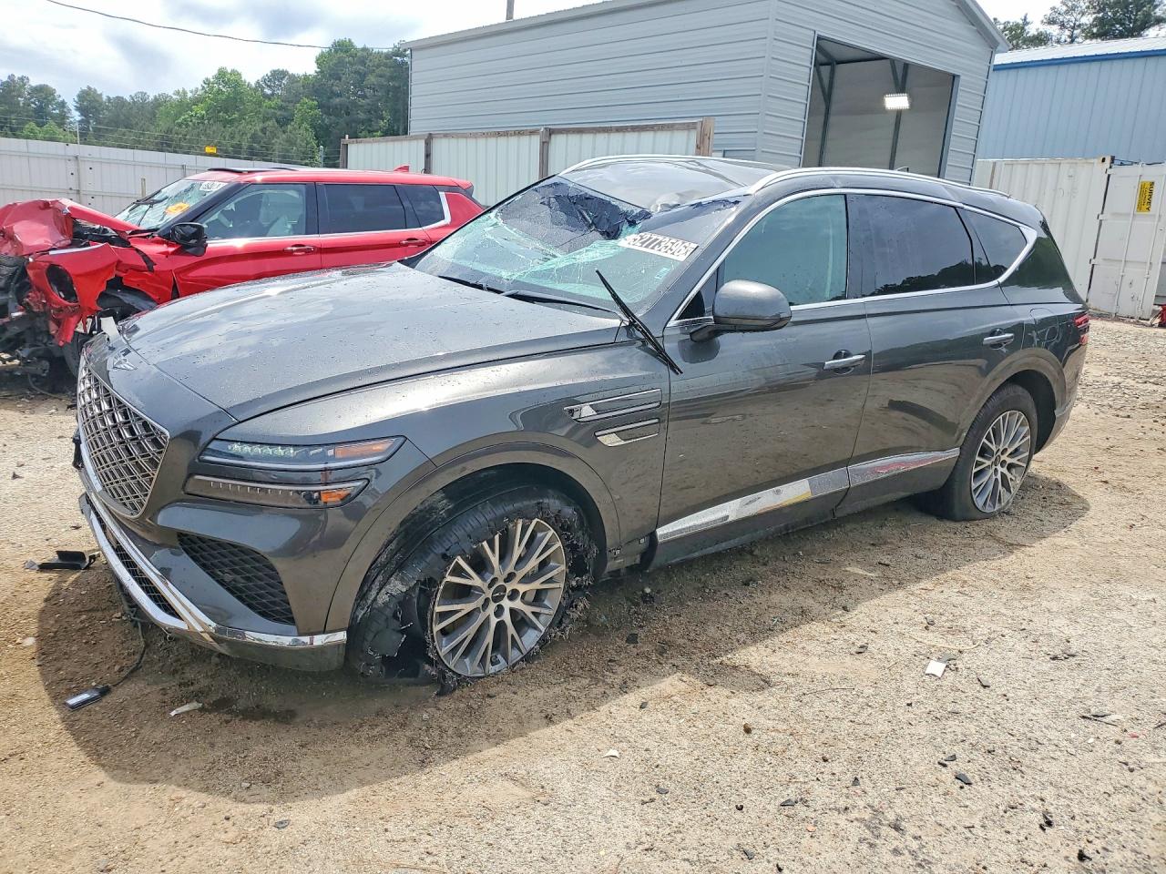 2025 Genesis GV80 Standard, VIN KMUHFESB6SU236657 — Front end