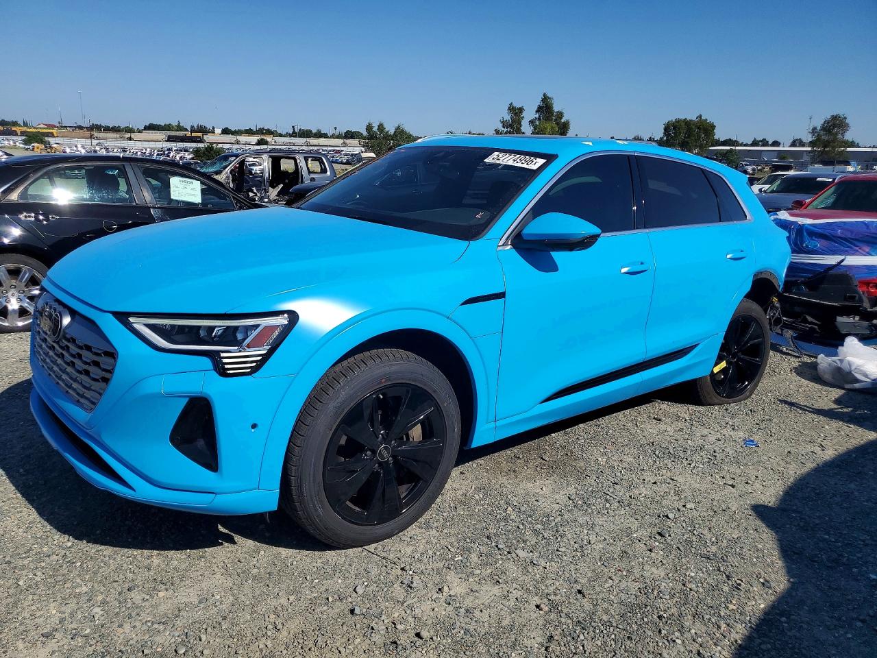 2024 Audi Q8 e-tron Premium Plus, VIN WA15AAGE9RB020348 — Зад