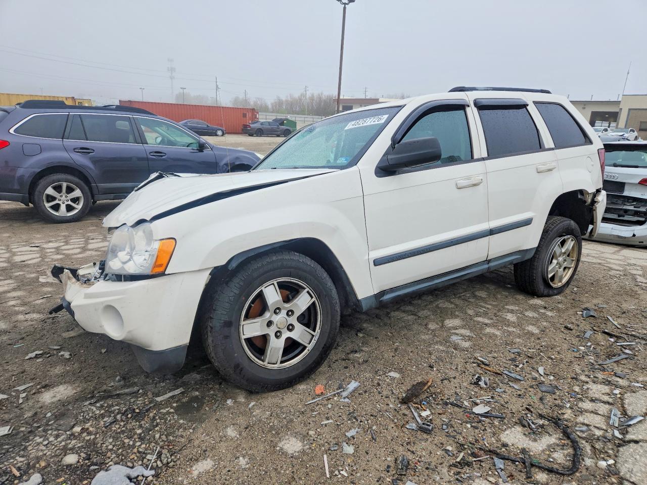 2007 Jeep Grand Cherokee Laredo, VIN 1J8GR48K17C521585 — Vandalism