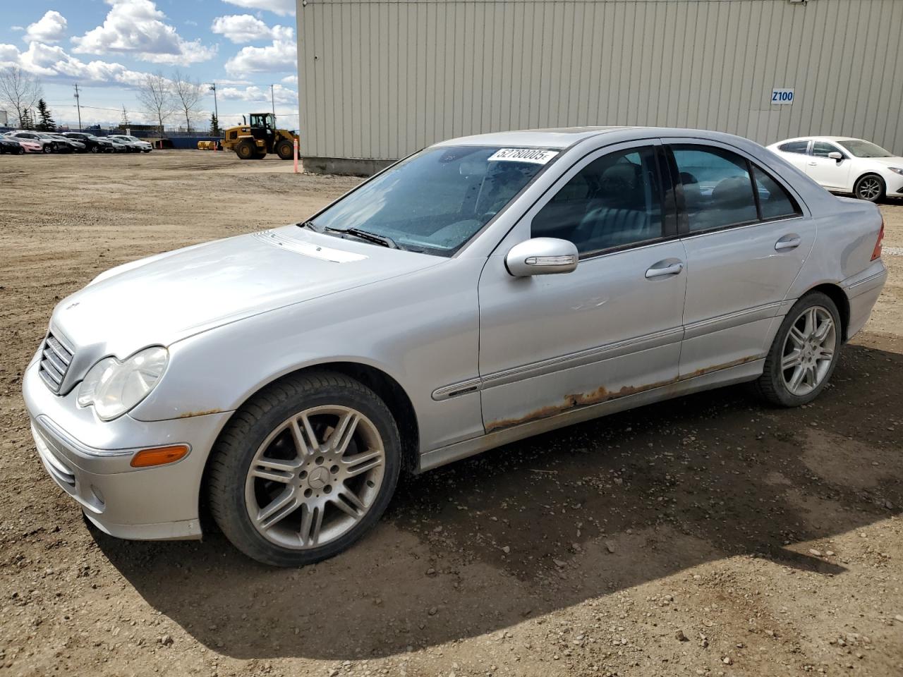 2007 Mercedes-Benz C 280 Luxury, VIN WDBRF54H77F923469 — Front end