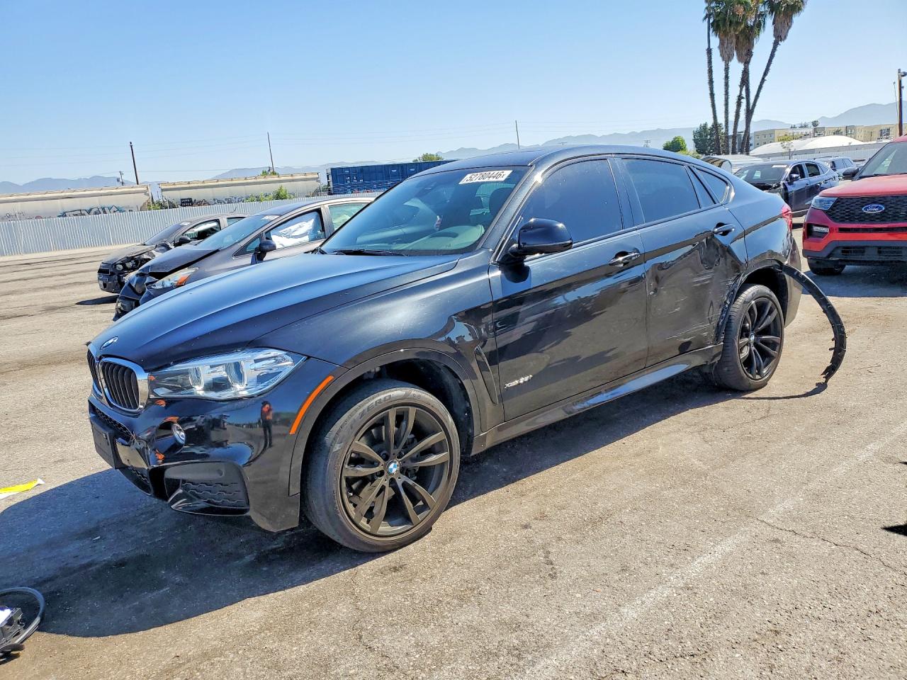 2019 BMW X6 xDrive35i, VIN 5UXKU2C54K0Z64876 — Side