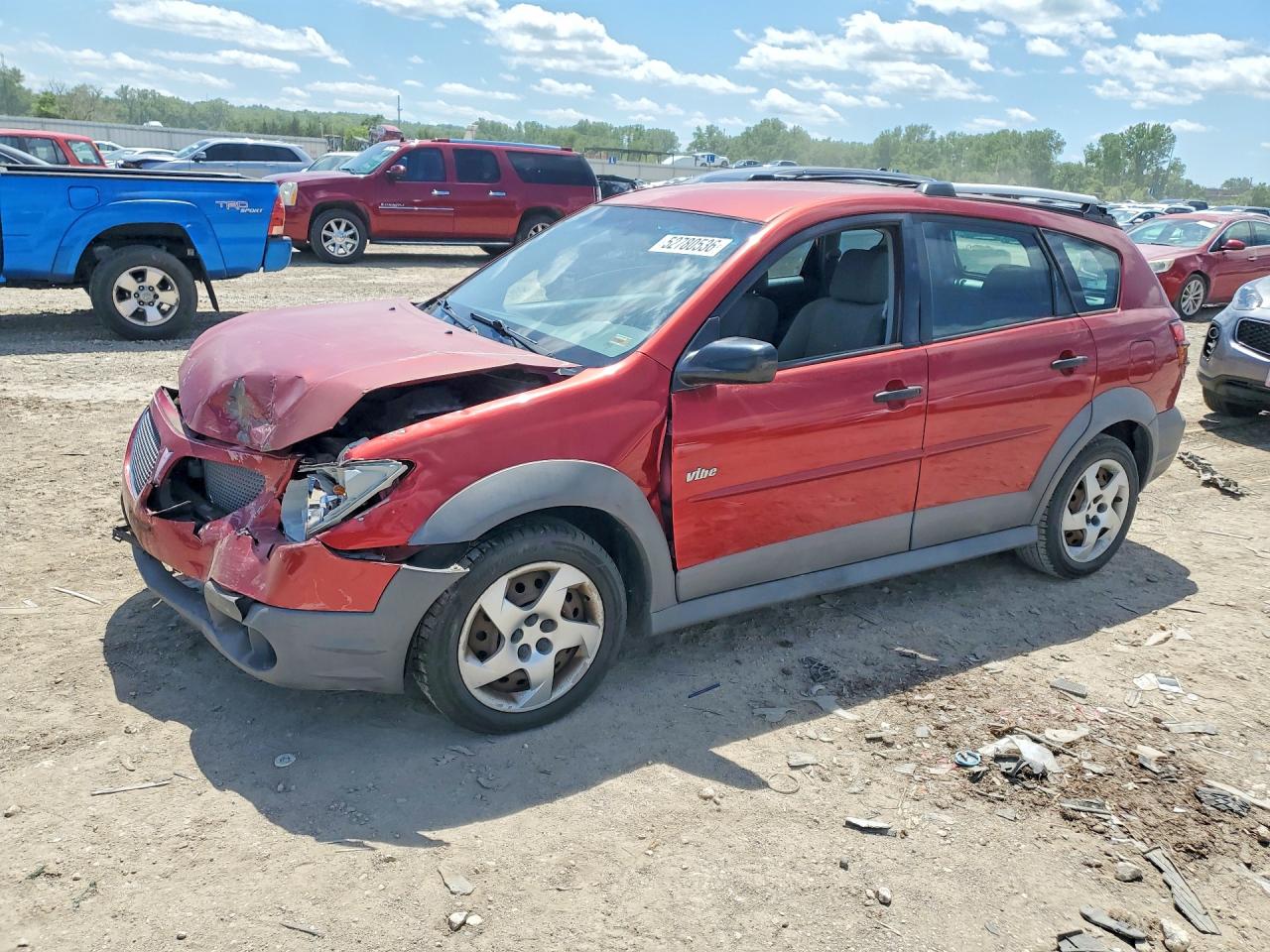 2007 Pontiac Vibe, VIN 5Y2SL65827Z426344 — Front end