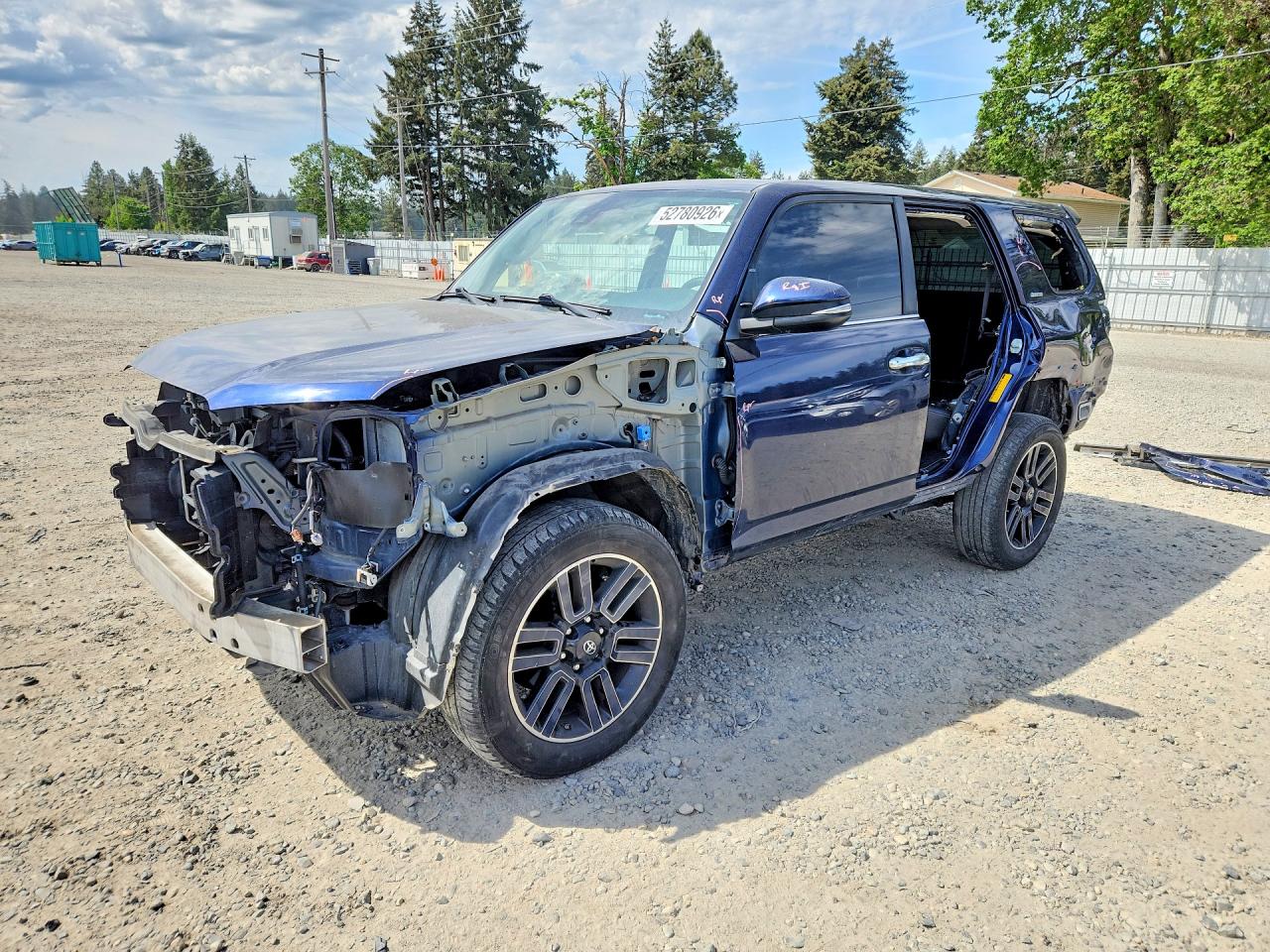 2021 Toyota 4Runner Limited, VIN JTEKU5JR3M5850796 — All over