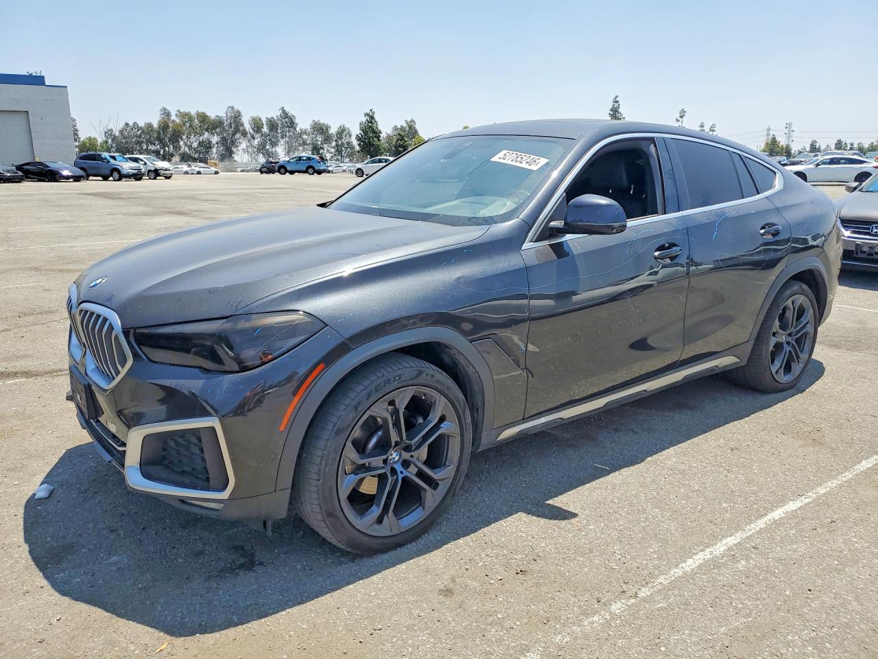 2020 BMW X6 sDrive40i, VIN 5UXCY4C0XL9C22569 — Вандализм