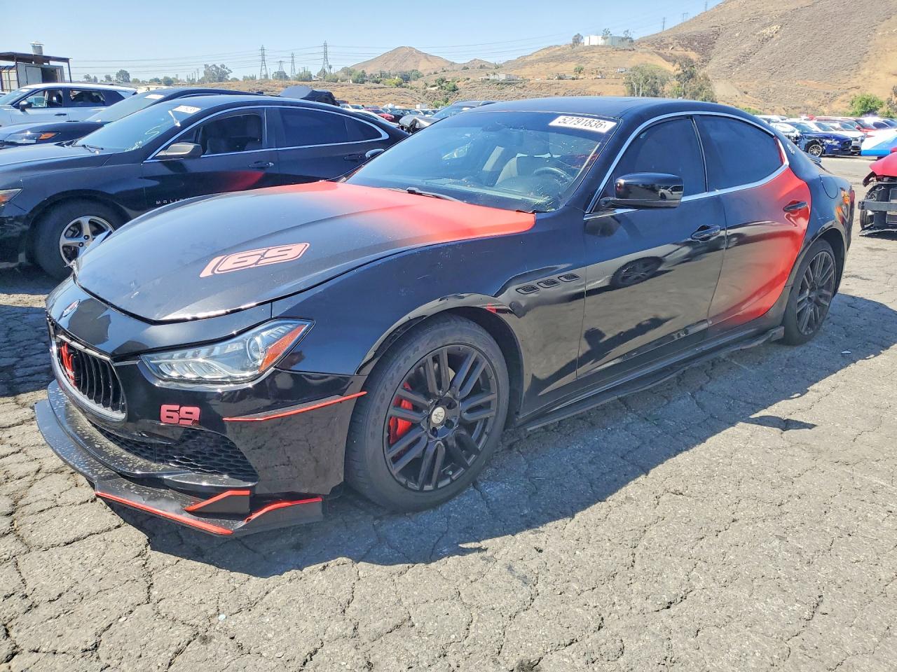 2016 Maserati Ghibli, VIN ZAM57XSA1G1183182 — Front end