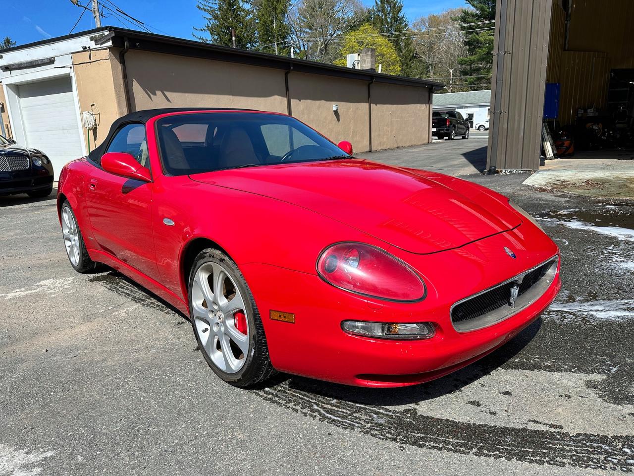 2002 Maserati Spyder, VIN ZAMBB18A820005905 — Normal wear