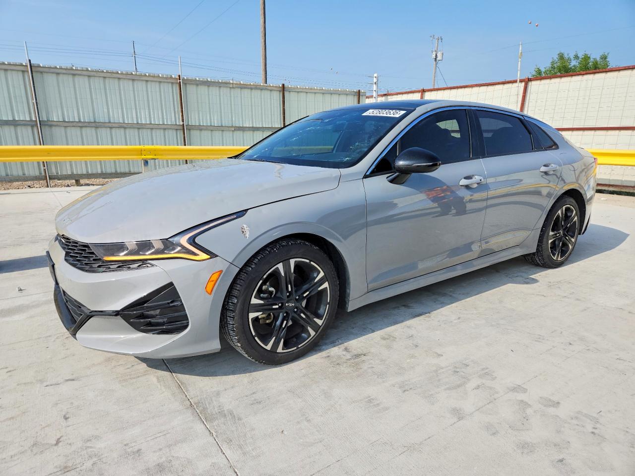 2022 Kia K5 GT-Line, VIN 5XXG64J23NG159847 — Hail
