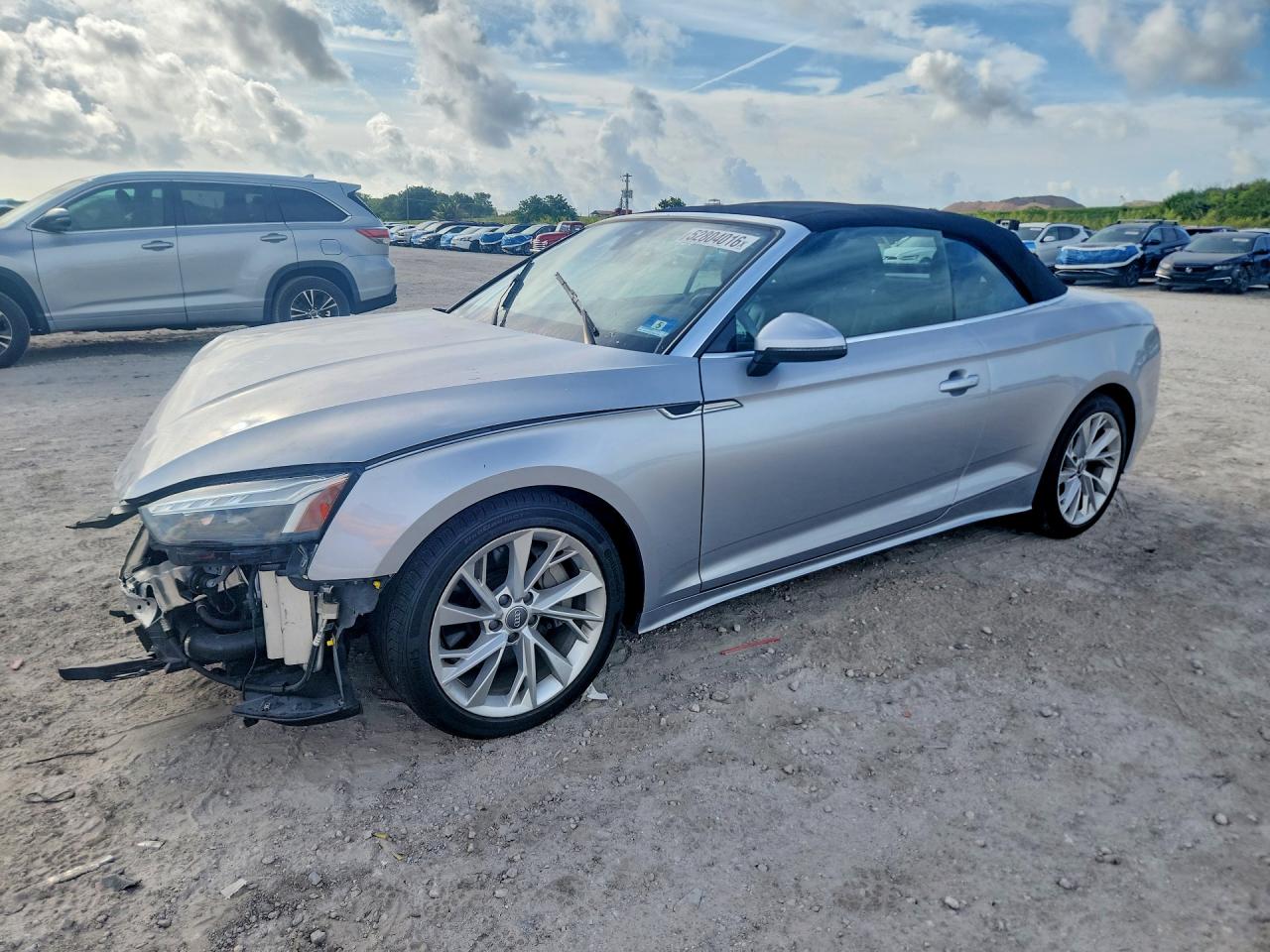 2020 Audi A5 Cabriolet Premium Plus, VIN WAUWNGF51LN003842 — Front end