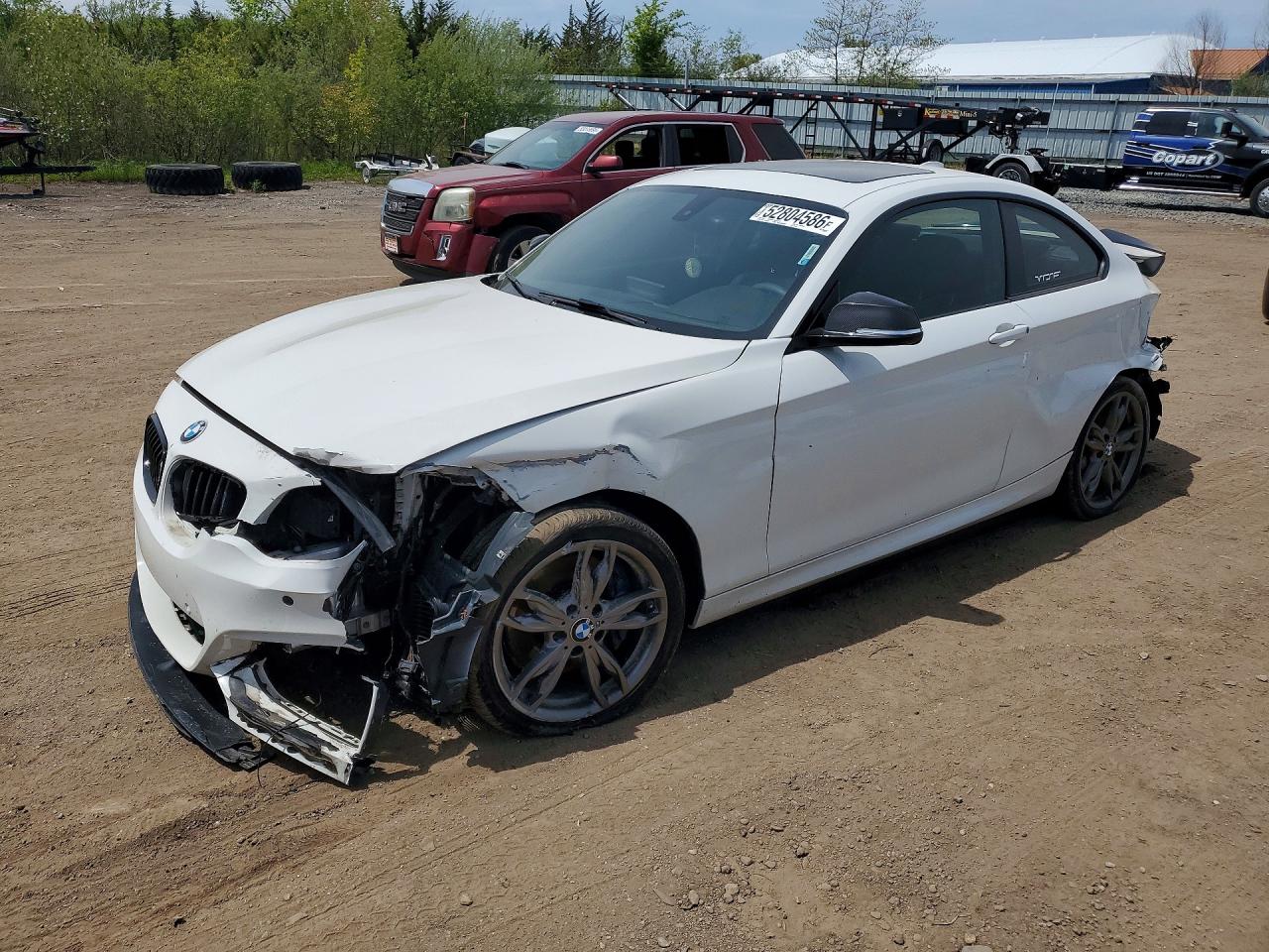 2015 BMW 2 Series M235i xDrive, VIN WBA1J9C54FV371443 — Front end