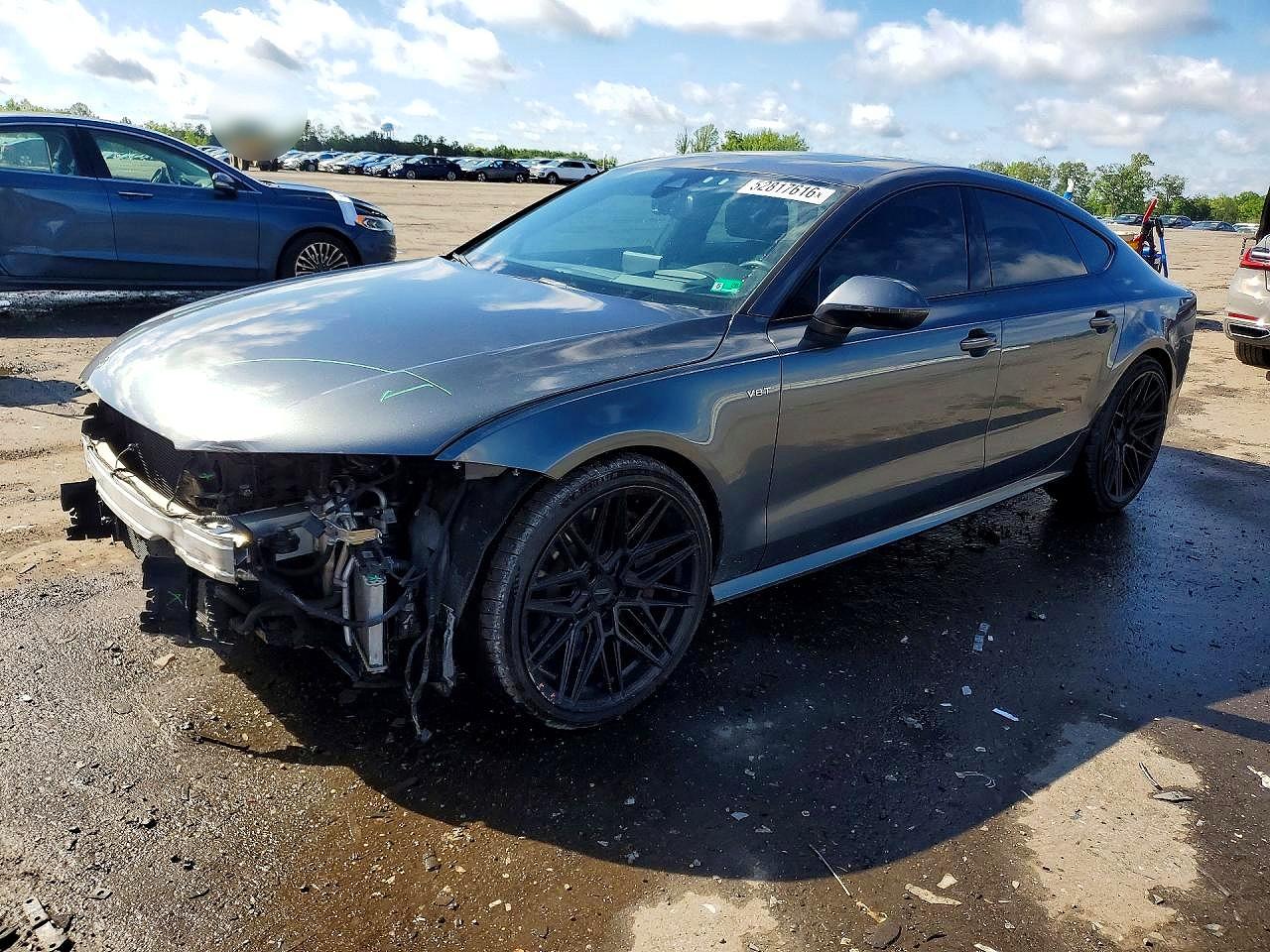 2017 Audi S7 Prestige, VIN WAU2FAFC9HN034481 — Front end