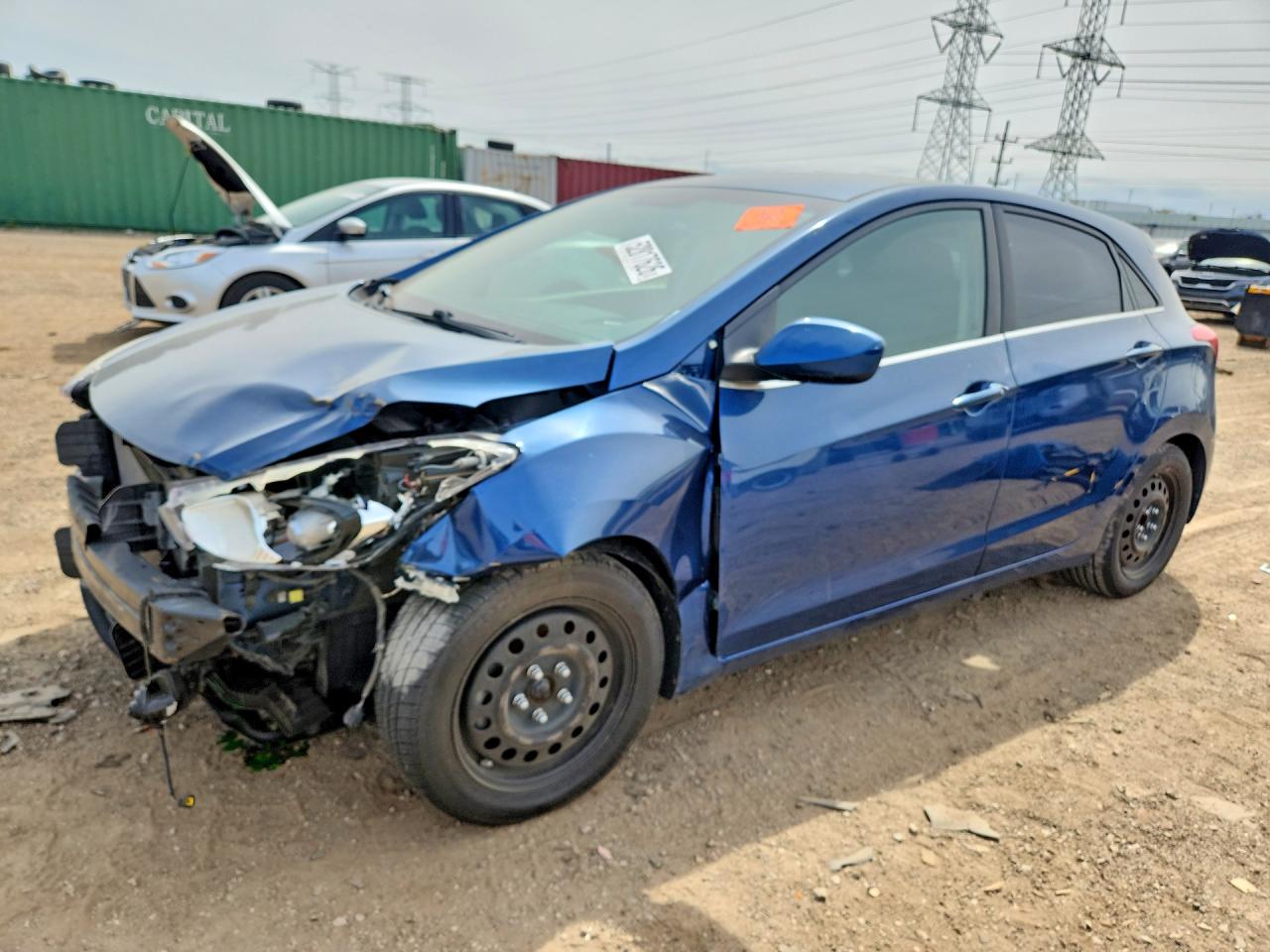 2016 Hyundai Elantra, VIN KMHD35LH8GU307759 — Front end