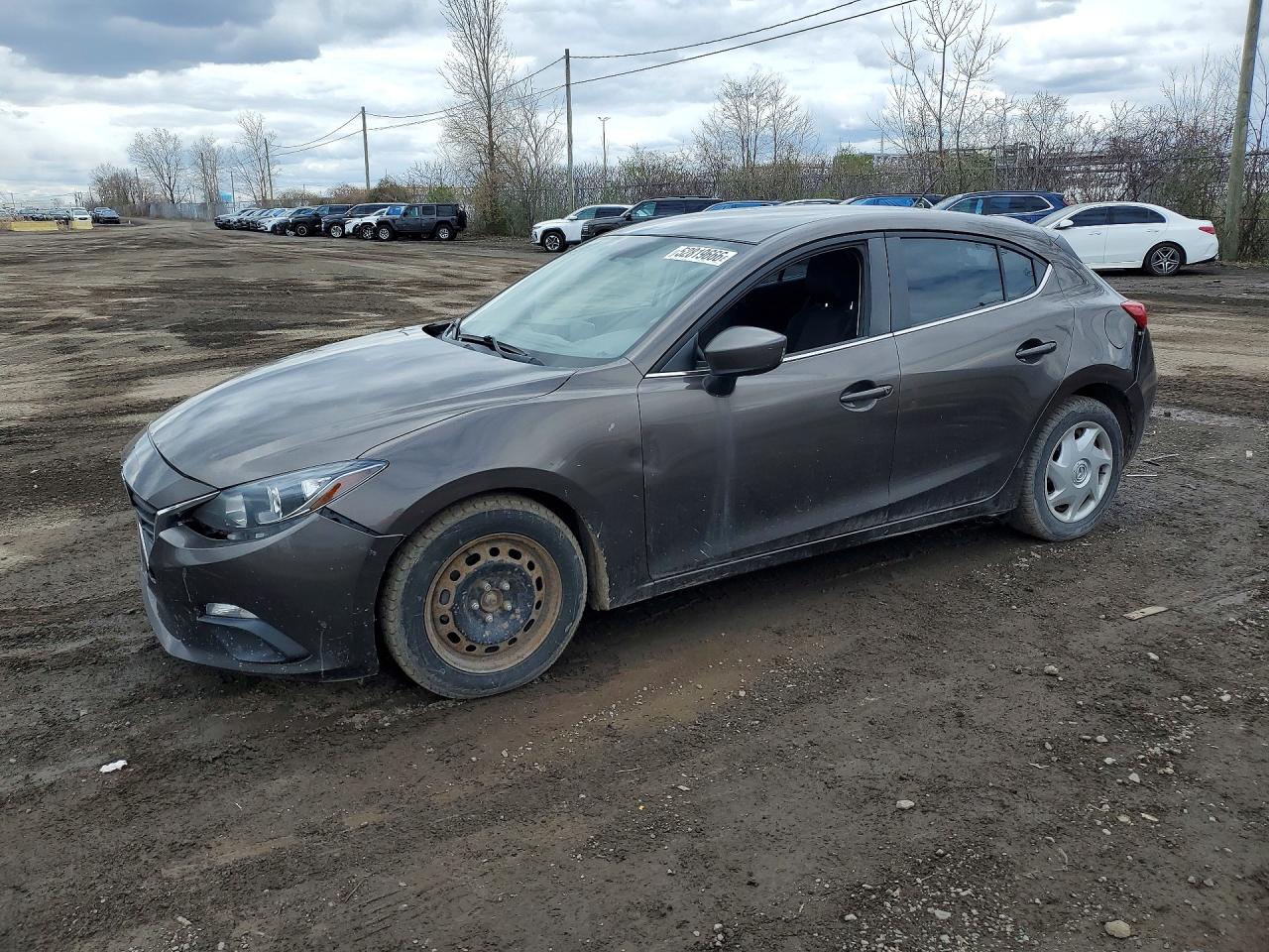 2015 Mazda 3 i Touring, VIN 3MZBM1L75FM132203 — Front end