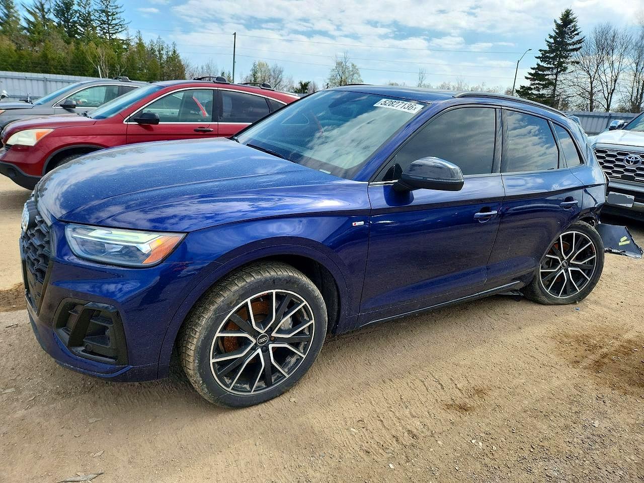 2023 Audi Q5 S line Premium Plus, VIN WA1EAAFY4P2188763 — Rear end