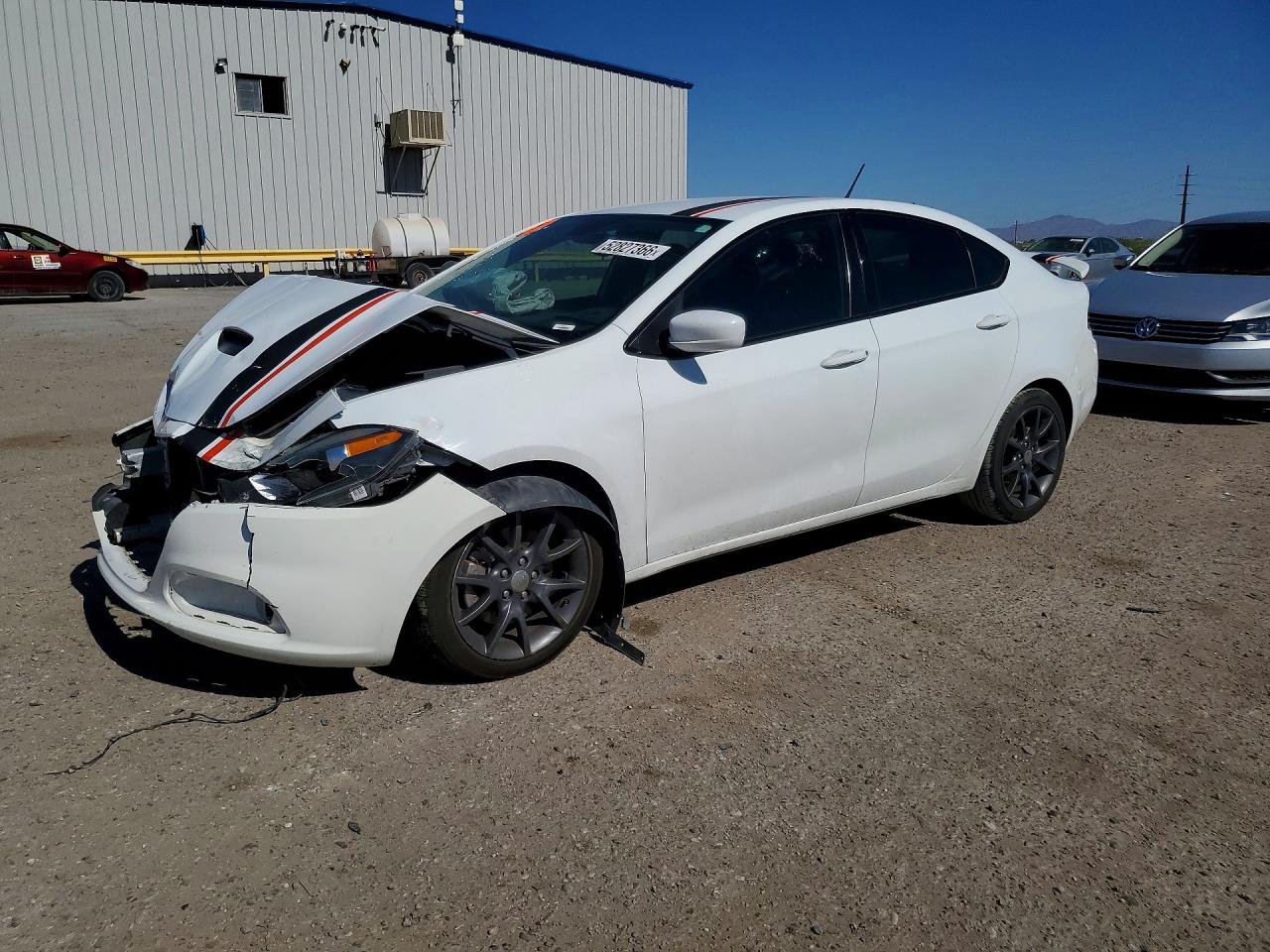 2016 Dodge Dart Turbo, VIN 1C3CDFFH5GD796396 — Front end