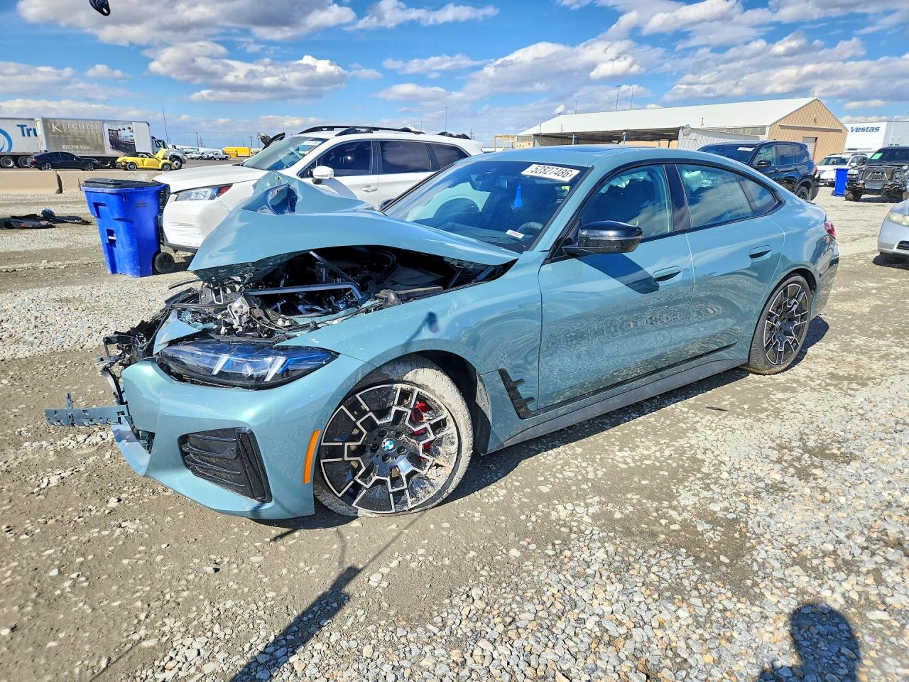 2025 BMW i4 xDrive40, VIN WBY43HD04SFU34048 — Front end