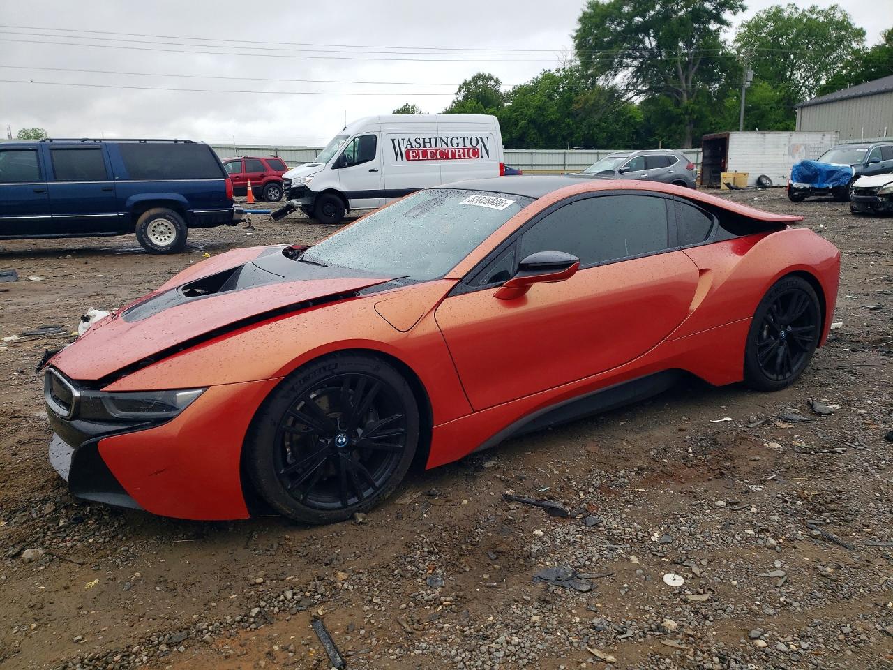 2017 BMW i8, VIN WBY2Z2C5XHV676339 — Front end
