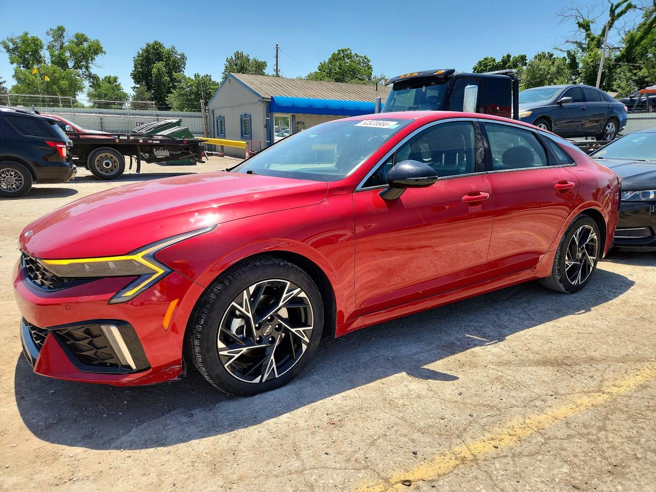 2025 Kia K5 GT-Line, VIN KNAG64J76S5280638 — Front end