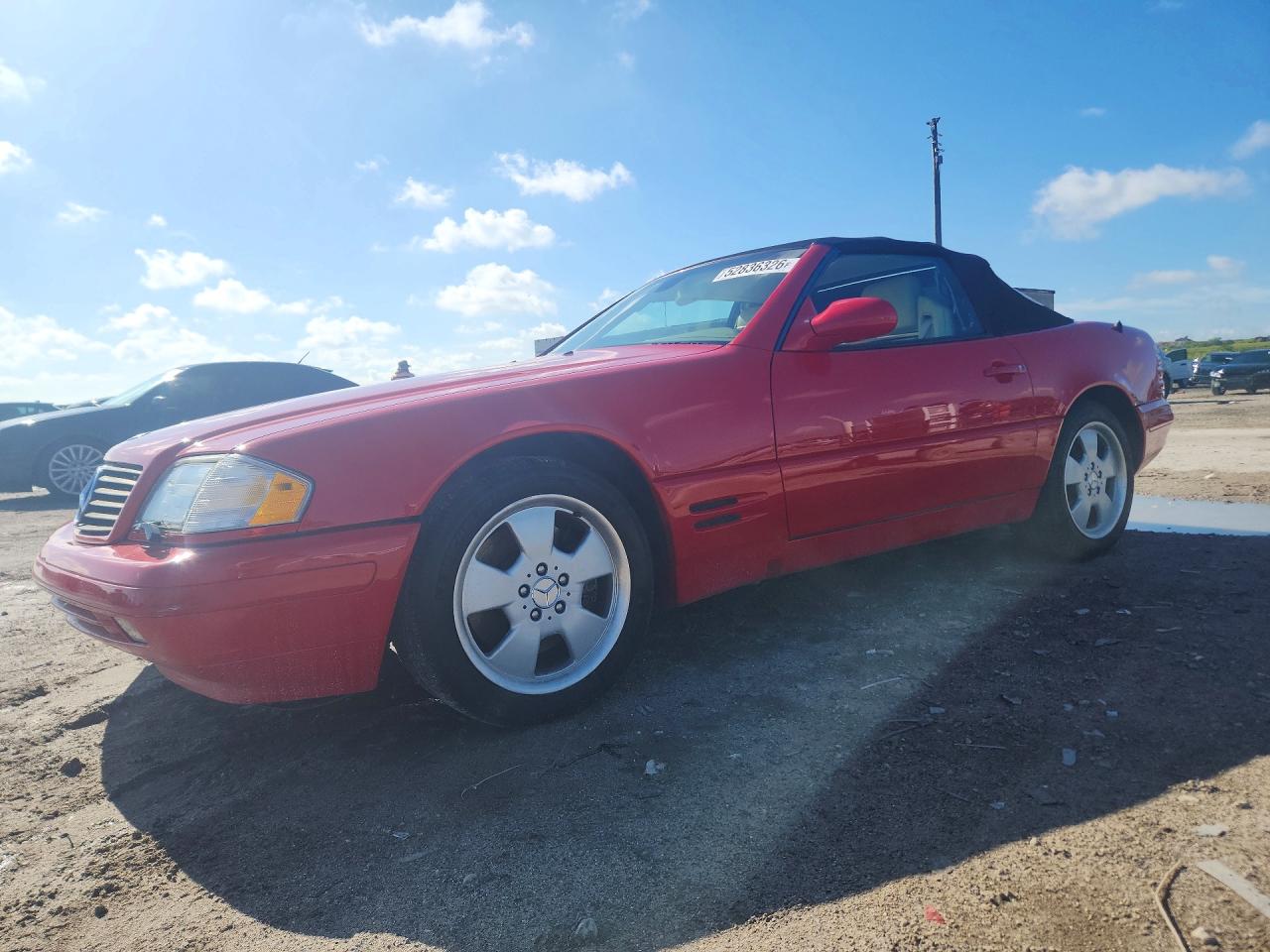 1999 Mercedes-Benz SL 500, VIN WDBFA68F1XF173809 — Front end
