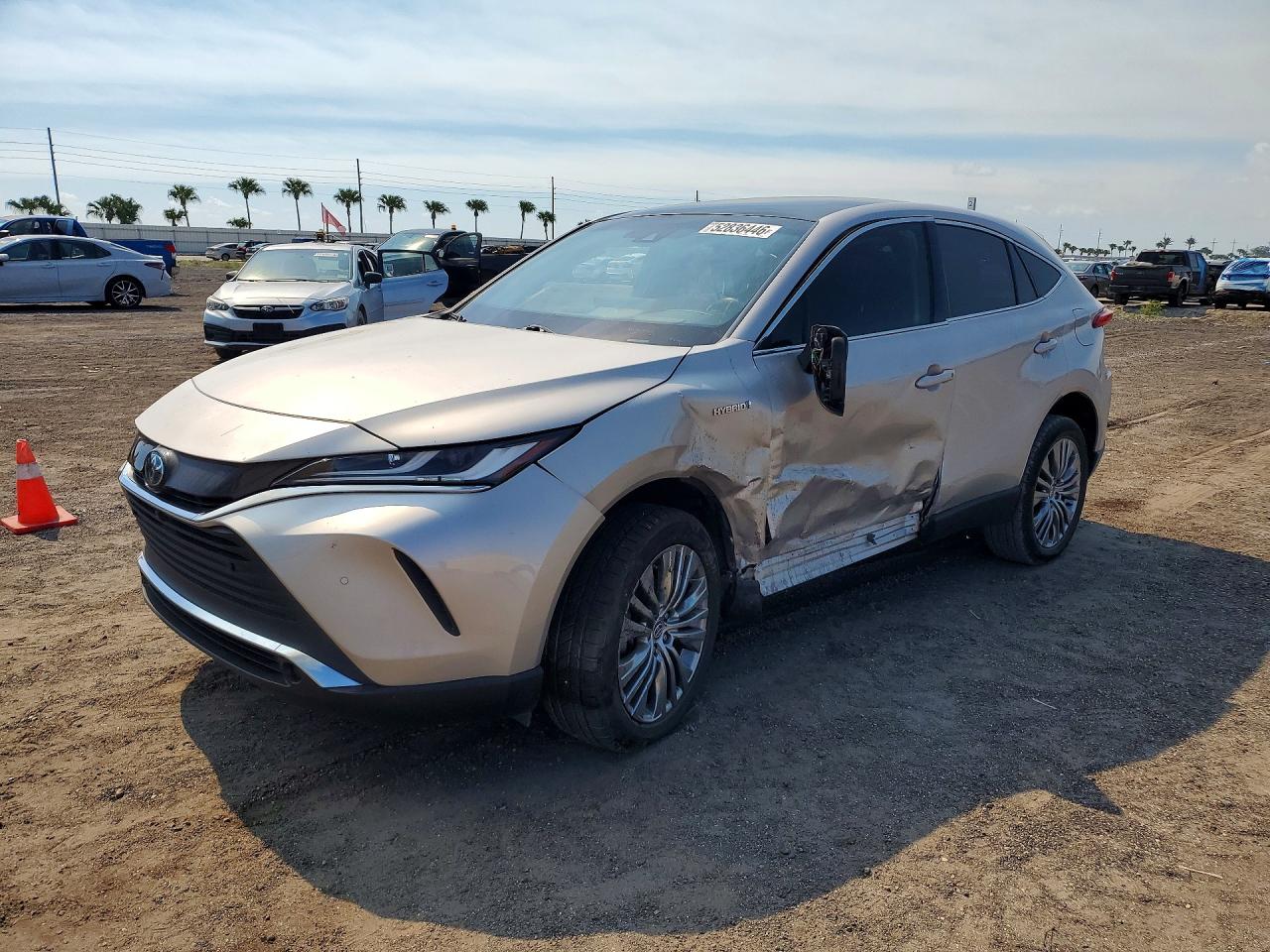 2021 Toyota Venza XLE, VIN JTEAAAAH4MJ062170 — Side