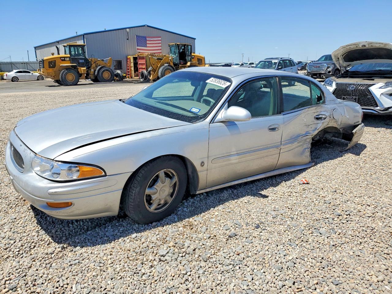 2001 Buick LeSabre Custom, VIN 1G4HP54K21U298368 — Frame damage
