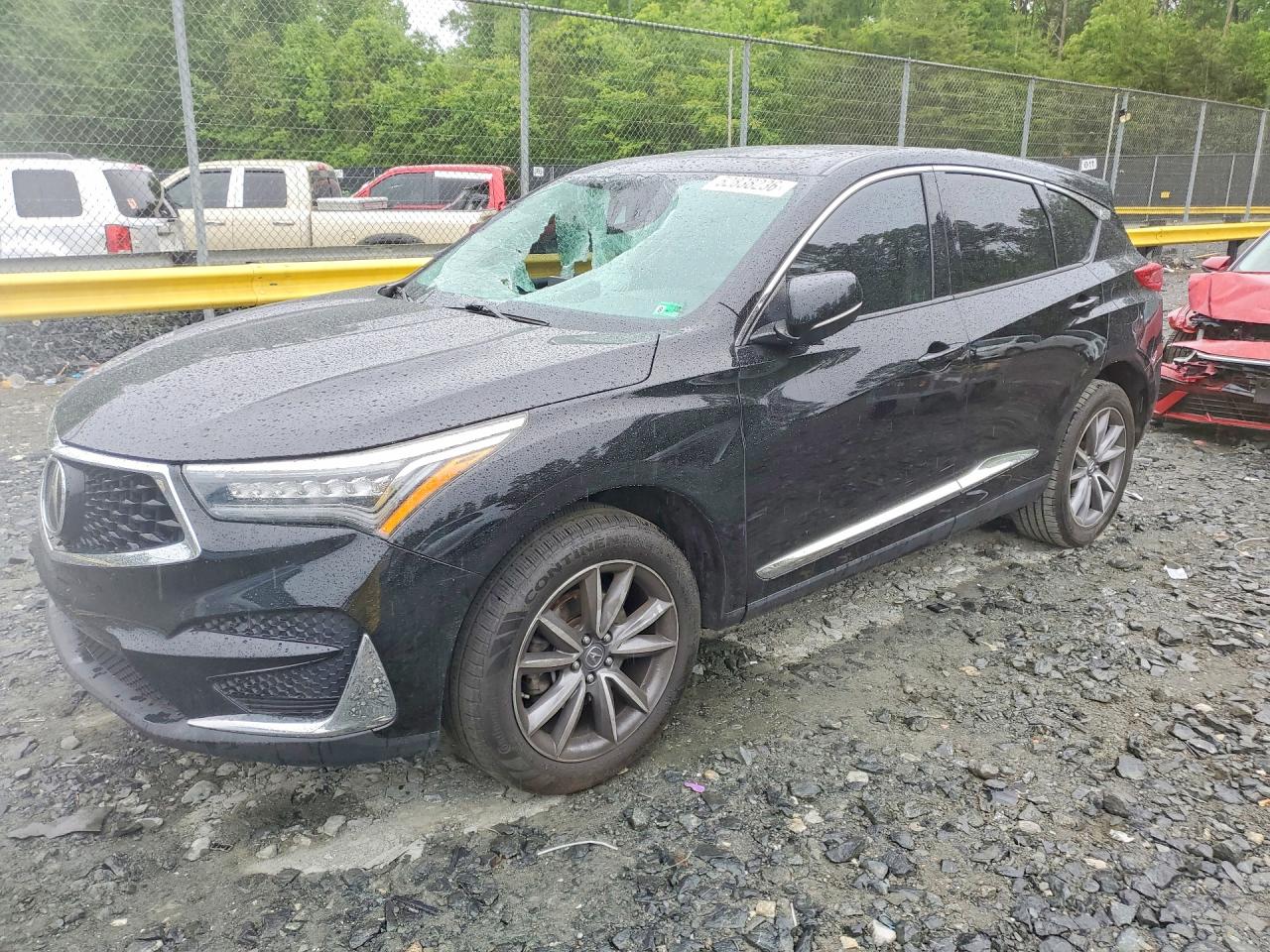 2020 Acura RDX Technology, VIN 5J8TC2H51LL023243 — Vandalism
