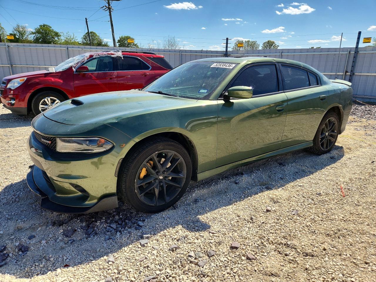 2022 Dodge Charger GT, VIN 2C3CDXMG8NH236386 — Hail