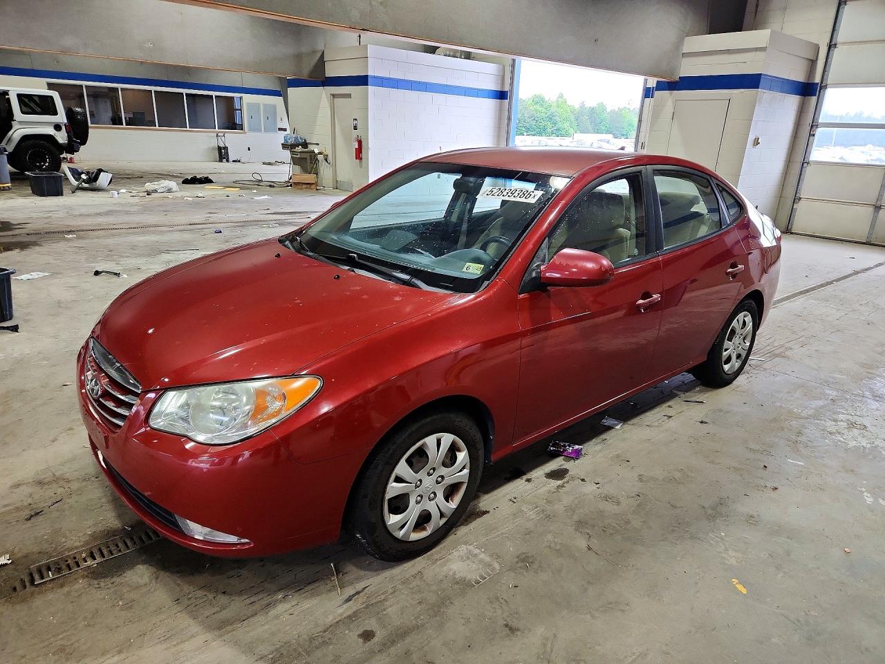 2010 Hyundai Elantra GLS, VIN KMHDU4AD3AU925733 — Rear end